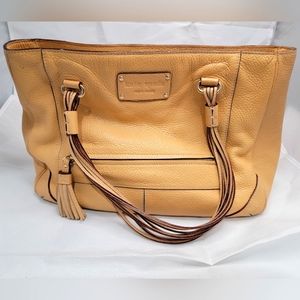 Kate spade cream tan super soft thick leather.
